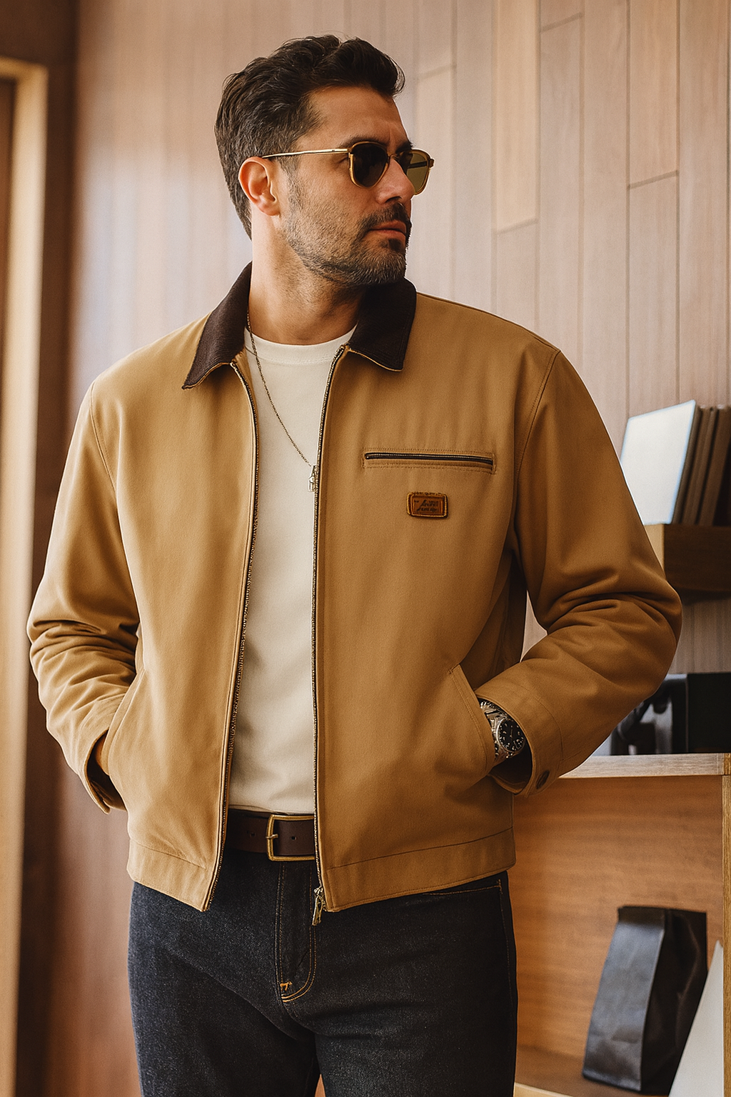 Canvas Harrington Jacket