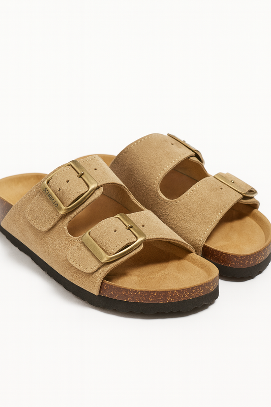 Sand Suede Sandals